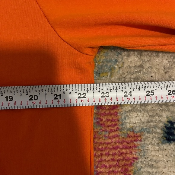 Gymshark Men's Gym Training Recess Hoodie Orange Size Large - Picture 5 of 6